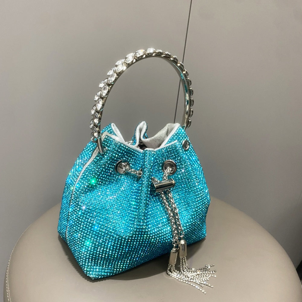 European And American Shiny Diamond Handbag For Women