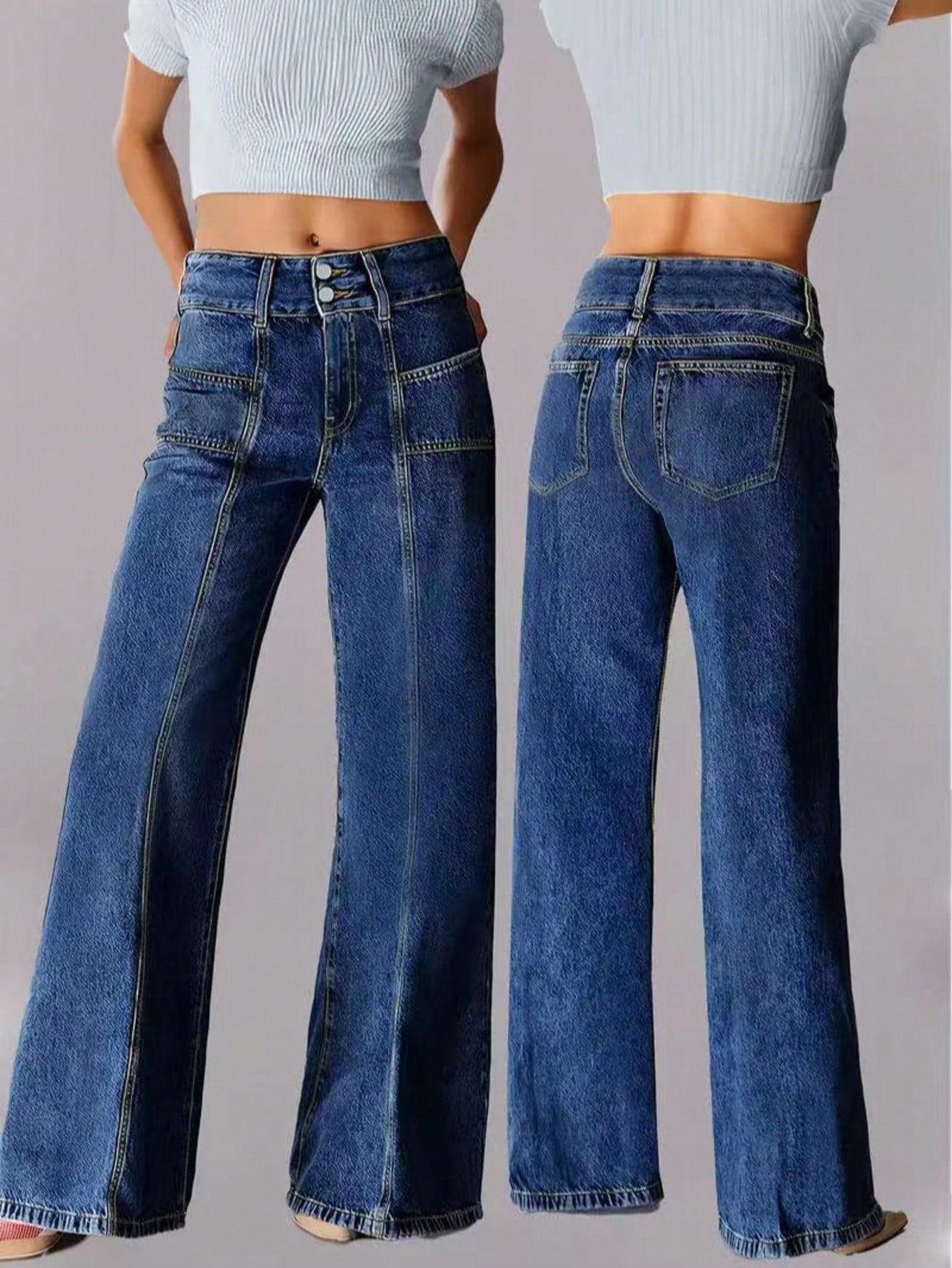 Women's Casual Slim Fit All-matching Jeans