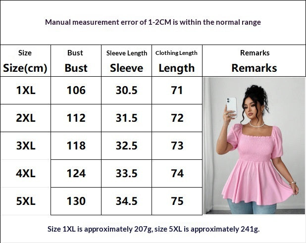 New Stylish Pleated Womens Blouse In Plus Sizes