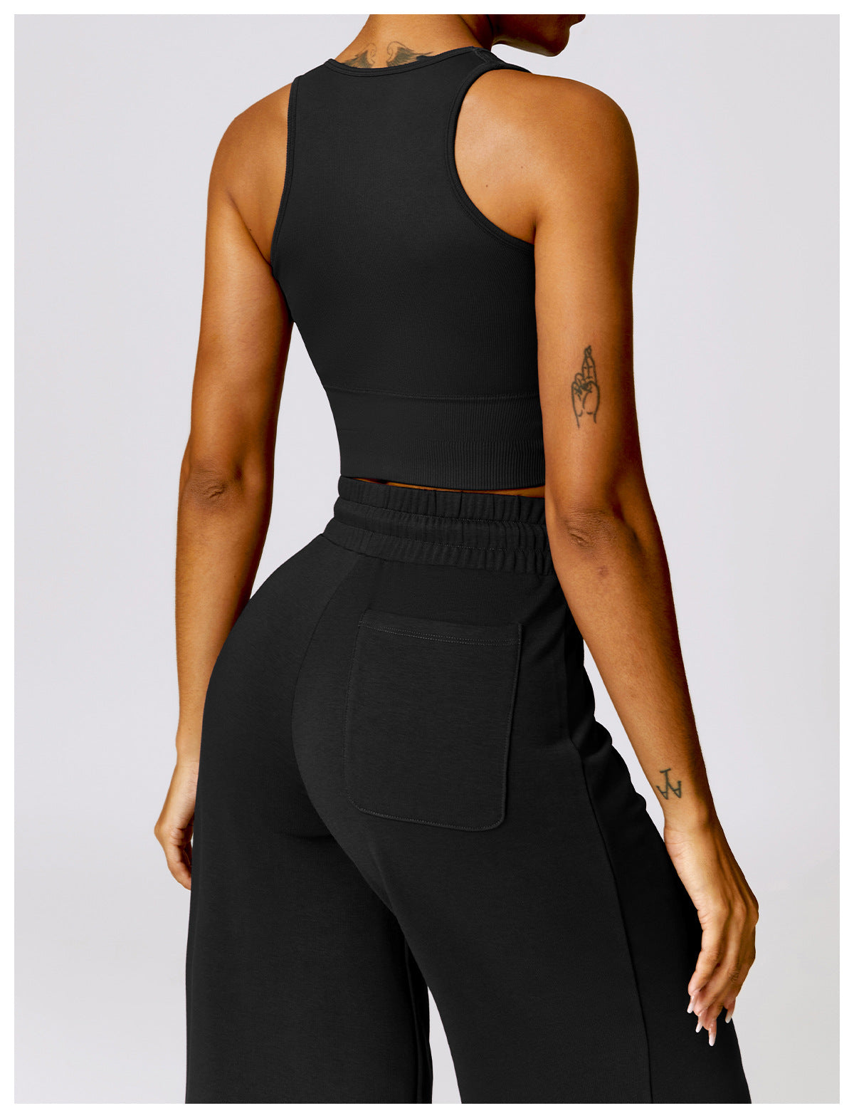 Women's Fashion Seamless Yoga Vest Running Exercise Underwear