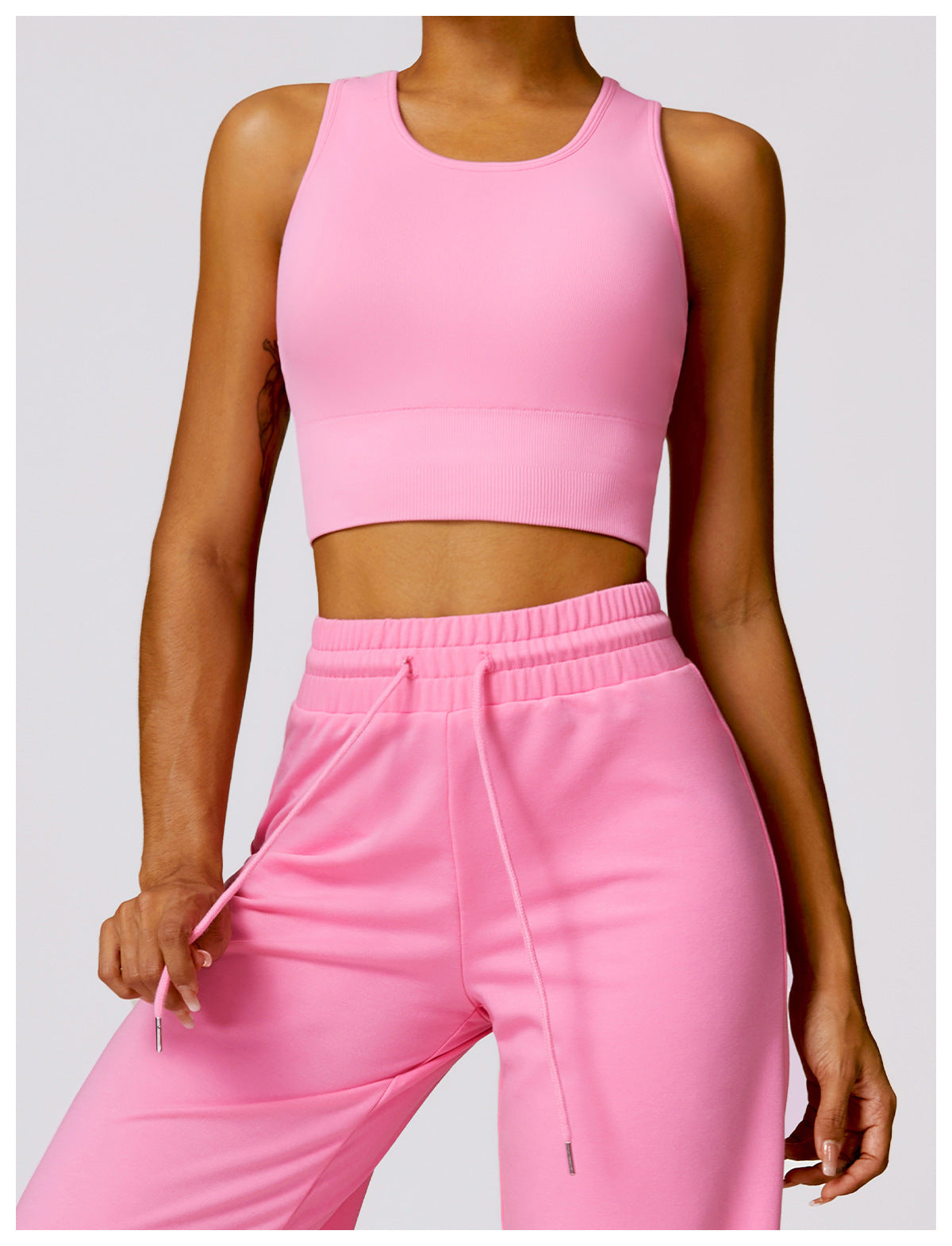 Women's Fashion Seamless Yoga Vest Running Exercise Underwear