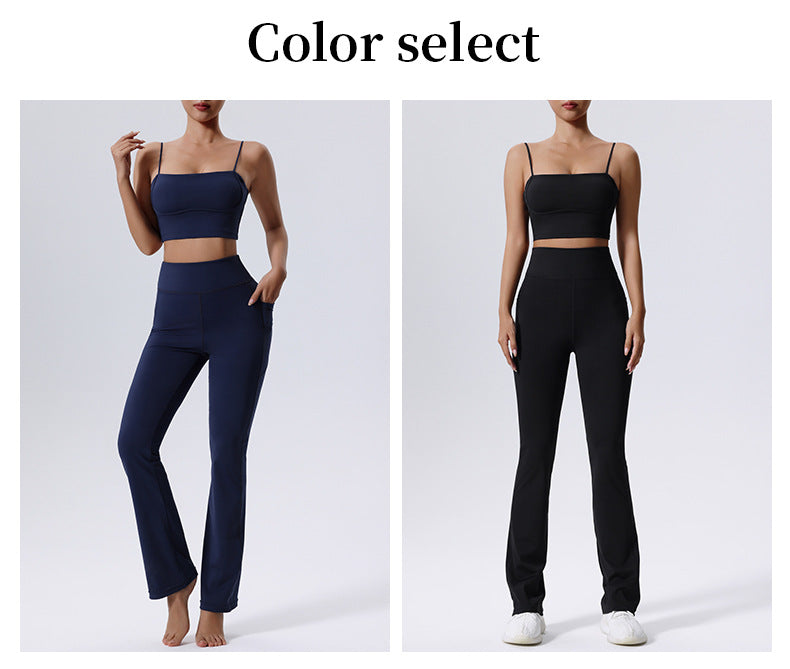 Yoga Clothes Suit Women's Fitness Breathable Sports Two-piece Suit