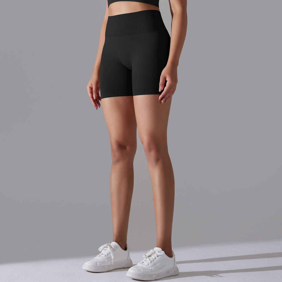 Hip Raise Skinny High Elastic Yoga Shorts