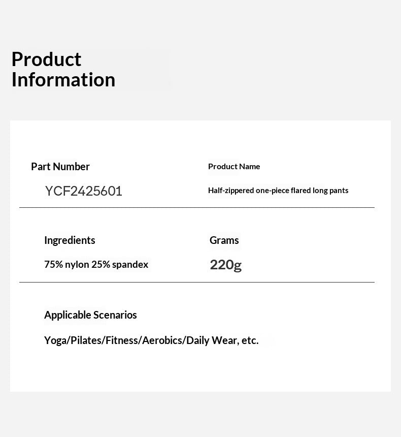 Slim-fit Bare-feel Long-sleeve Yoga Jumpsuit With A Zipper