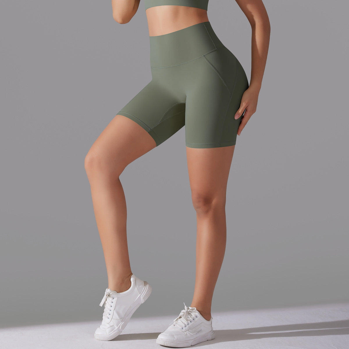 Women's High Waist Yoga Shorts