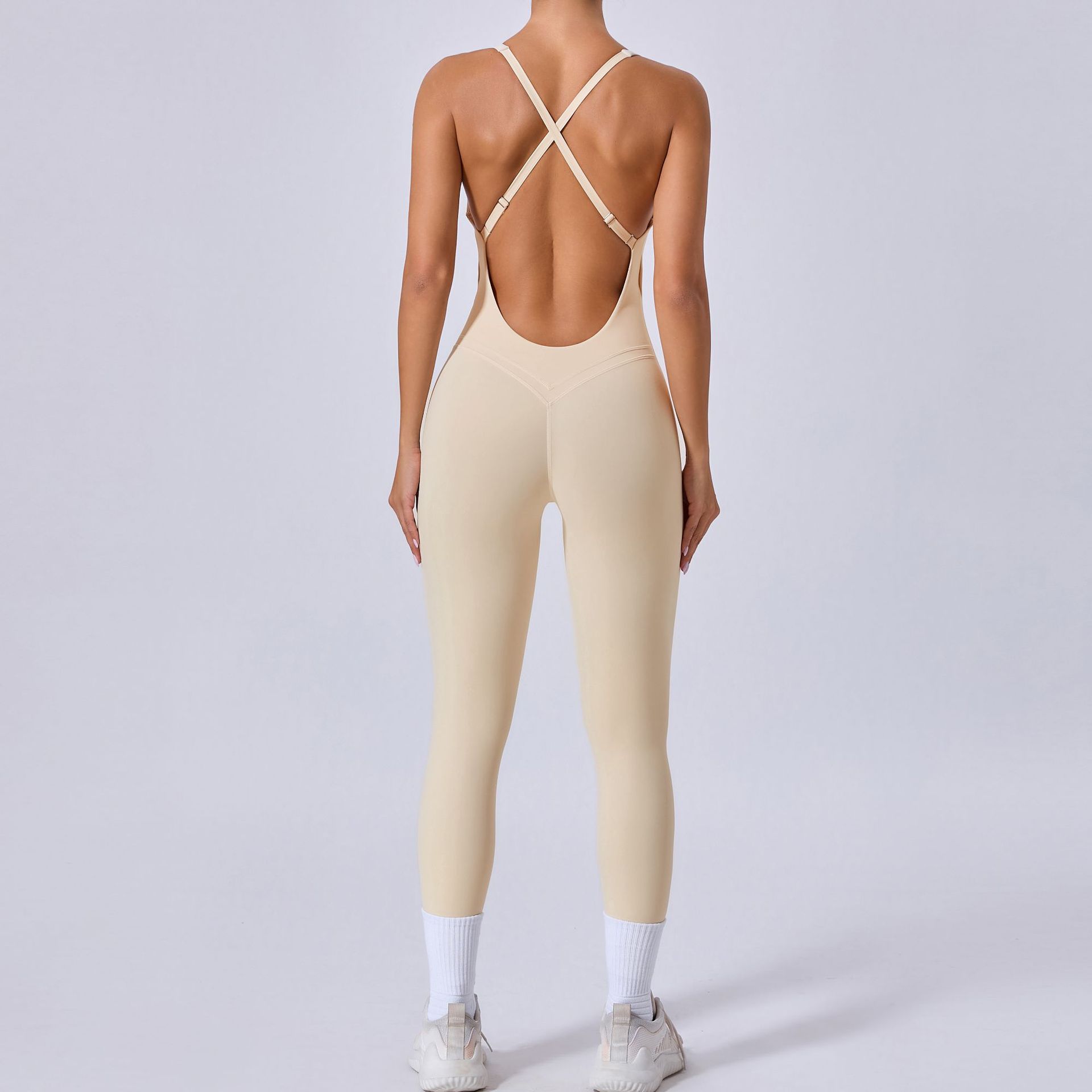 Women's Fashion Personalized One-piece Yoga Suit Jumpsuit