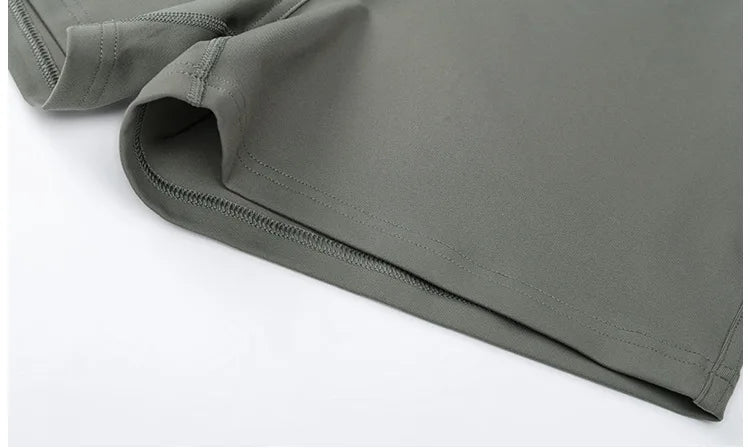 Pocket elastic yoga shorts