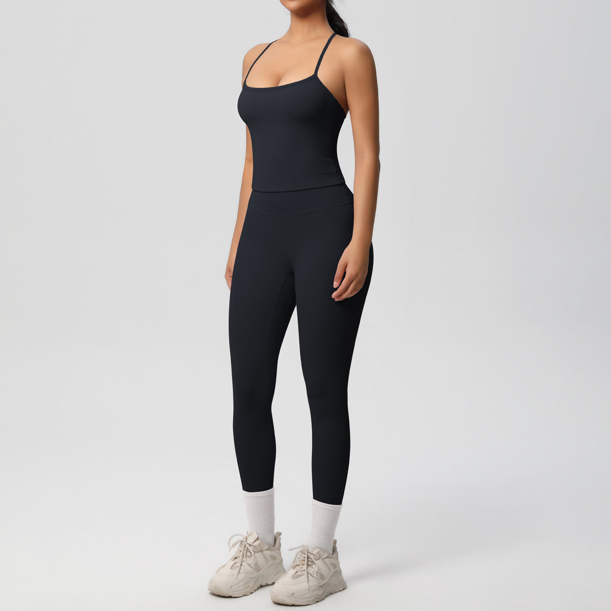 Back Tight Exercise Yoga Clothes Suit