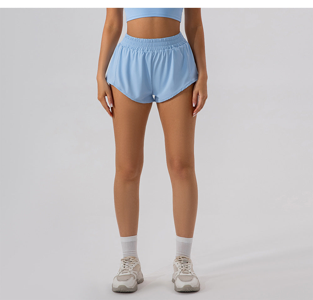 Women's Loose High Waisted Yoga Shorts