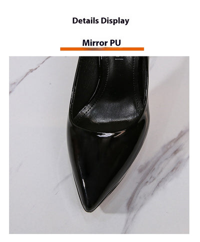 Pointed Toe Catwalk Fashion Career Stilettos High Heels