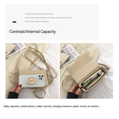 Niche Baguette Bag Korean Style Simple Underarm Shoulder Bag