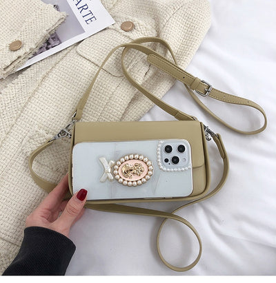 Niche Baguette Bag Korean Style Simple Underarm Shoulder Bag