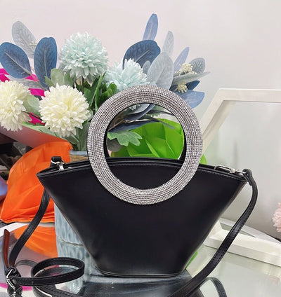 Diamond Round Handle Portable Basket Pack