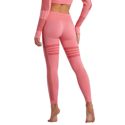 Hollow Mesh Breathable Yoga Pants
