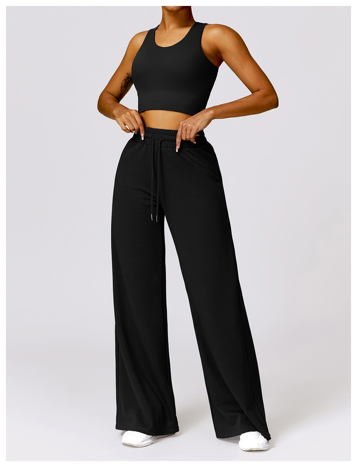 Women's Fashion Seamless Yoga Vest Running Exercise Underwear