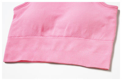 Women's Fashion Seamless Yoga Vest Running Exercise Underwear