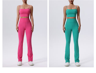 Yoga Clothes Suit Women's Fitness Breathable Sports Two-piece Suit