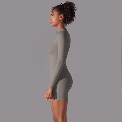 Long Sleeve One-piece Dance Fitness Sports Jumpsuit