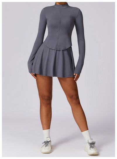 Coat Quick-drying Ice Silk Cool Feeling Running Yoga Exercise Suit