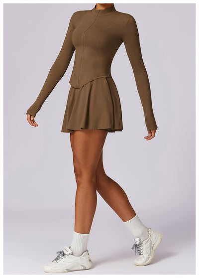 Coat Quick-drying Ice Silk Cool Feeling Running Yoga Exercise Suit