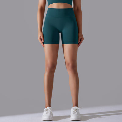 Hip Raise Skinny High Elastic Yoga Shorts