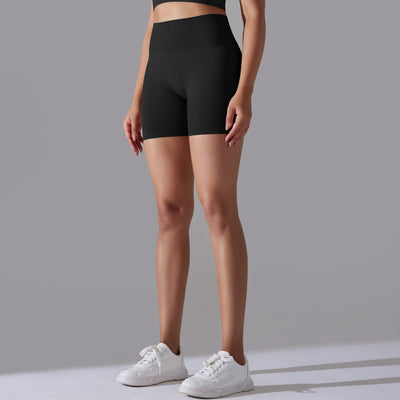 Hip Raise Skinny High Elastic Yoga Shorts