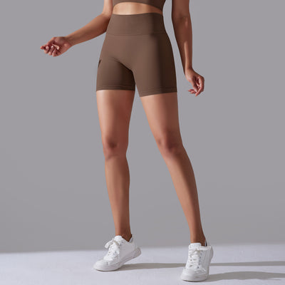 Hip Raise Skinny High Elastic Yoga Shorts