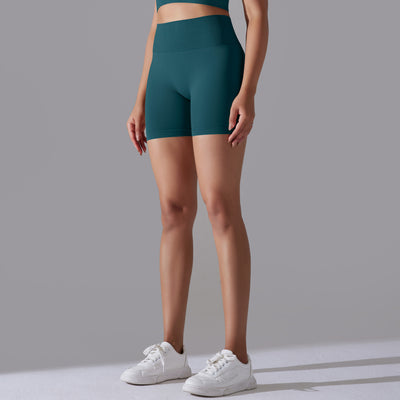 Hip Raise Skinny High Elastic Yoga Shorts