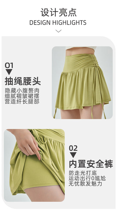 Running Badminton Yoga Skirts Women