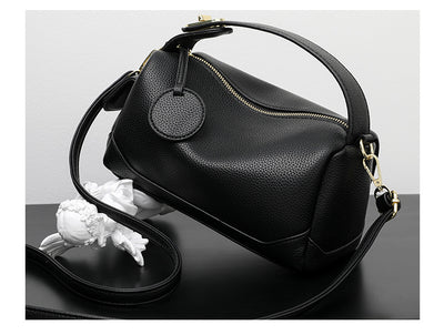 Crossbody Soft Leather Large Capacity Pillow Bag Women's Portable Shoulder Bag