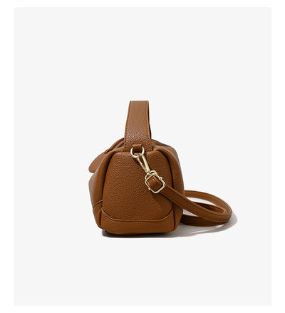 Crossbody Soft Leather Large Capacity Pillow Bag Women's Portable Shoulder Bag