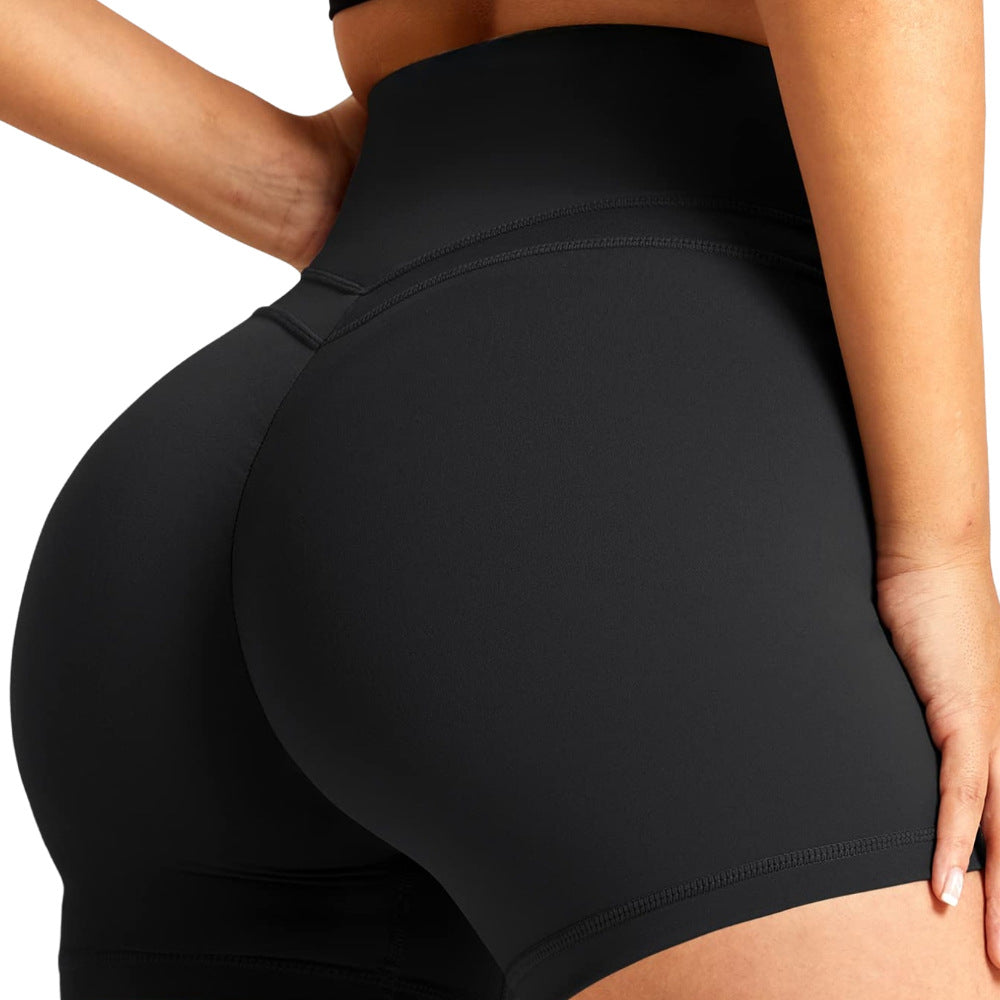 Seamless Yoga Shorts Fitness Pants Skinny Running Sports