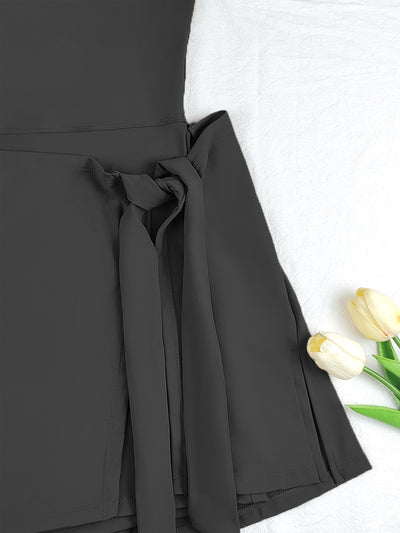Fake Two-piece Anti-exposure Tight Exercise Fitness Yoga Tennis Skirt Sport Dress