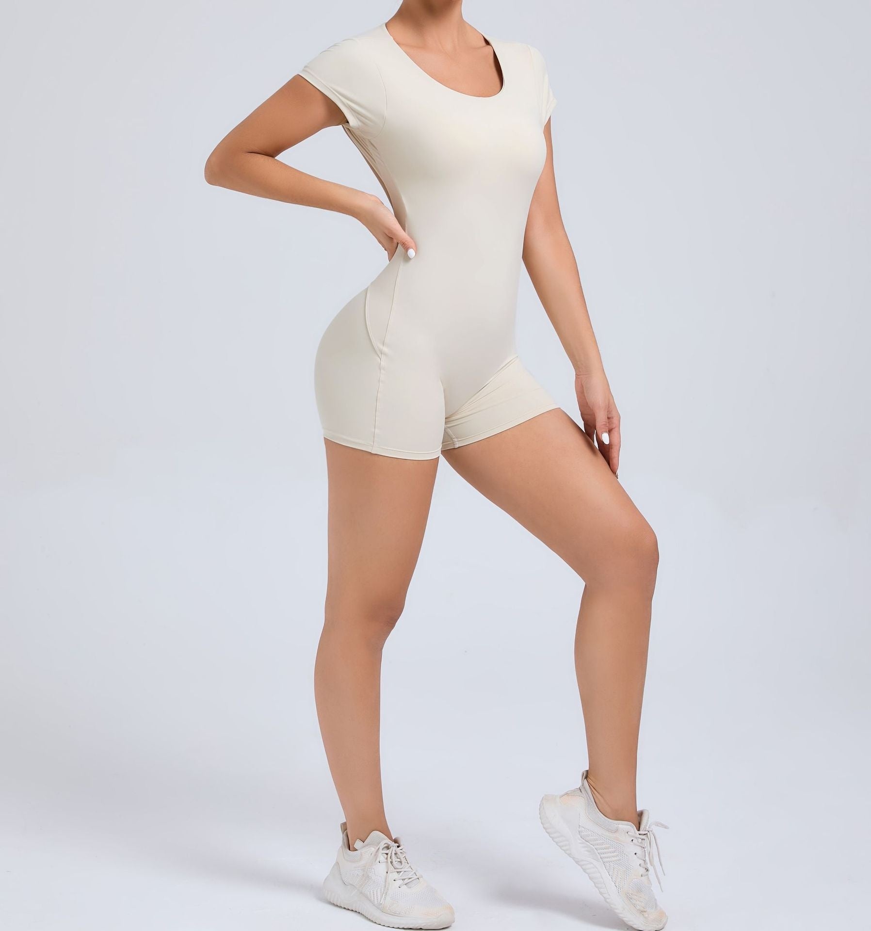 Backless Tight Dance Sports Yoga Jumpsuit