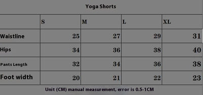 Fitness Leggings Women's Gym Sports Skinny Running Shorts Sheath Shorts