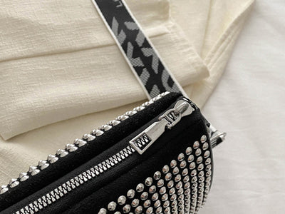 Rhinestone Shoulder Bag With Small Purse Fashion Party Underarm Crossbody Bag For Women Luxury Designer Bags
