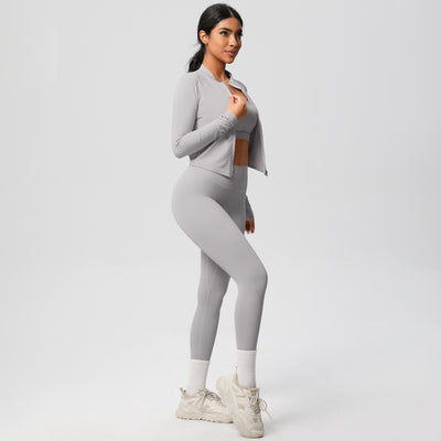 Outdoor Sports Tight-fitting Yoga Outfit Set