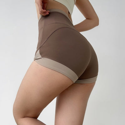 Belly Contracting Peach Hip Slimming Yoga Shorts Summer