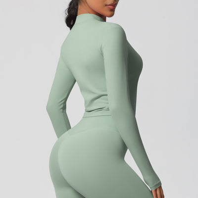 Women's Sports Tight Long Sleeve Yoga Wear Top