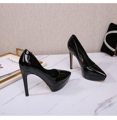 Pointed Toe Catwalk Fashion Career Stilettos High Heels