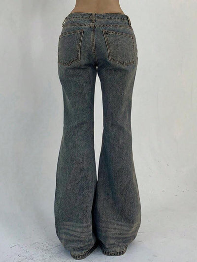 New-style Vintage Distressed Washed Denim Jeans That Flatter Your