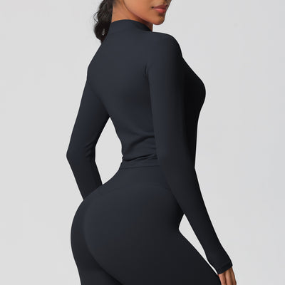 Women's Sports Tight Long Sleeve Yoga Wear Top