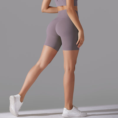 Women's High Waist Yoga Shorts