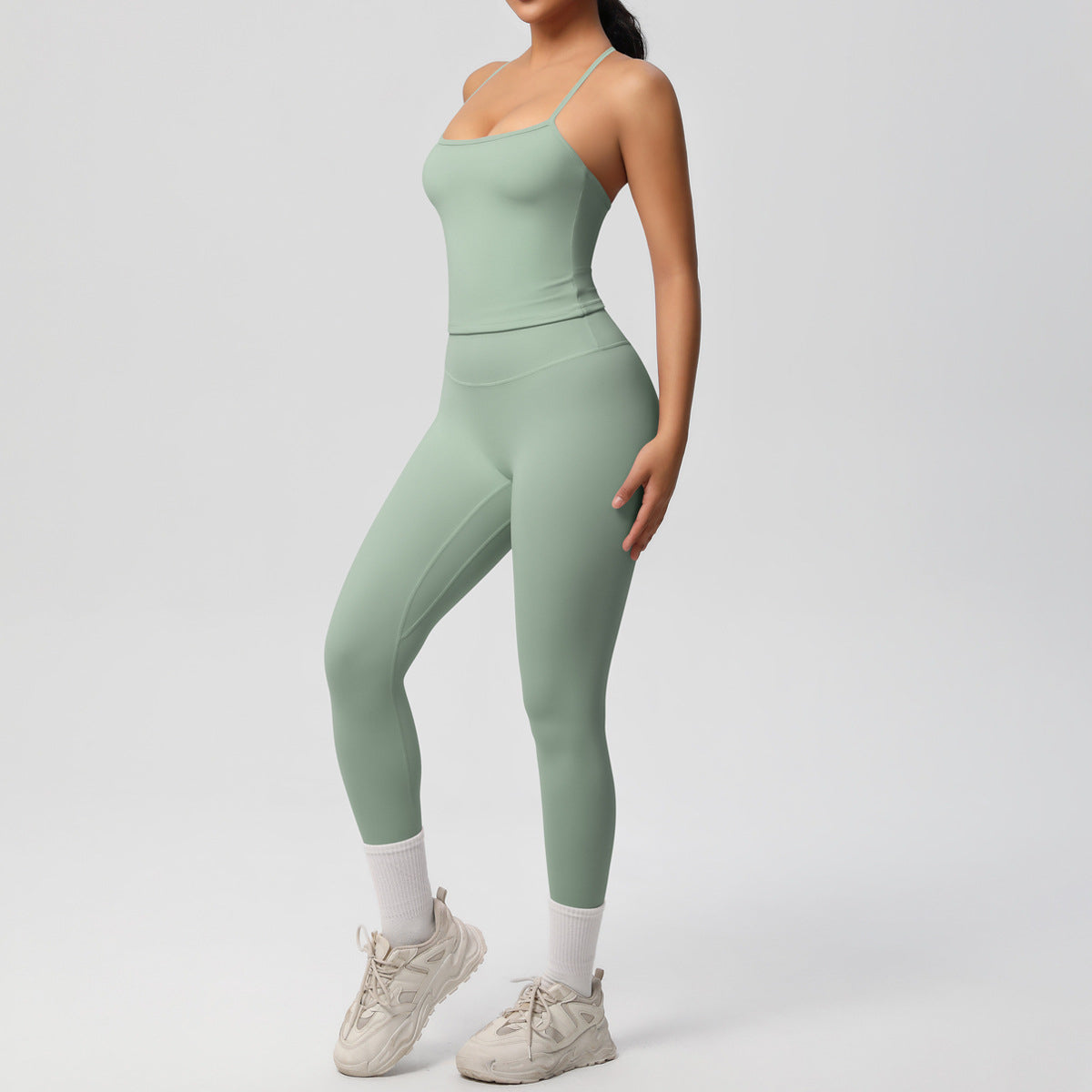 Back Tight Exercise Yoga Clothes Suit