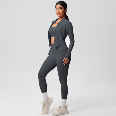 Tight Yoga Vest Jacket Beauty Back Exercise Bra Outdoor Yoga Clothes