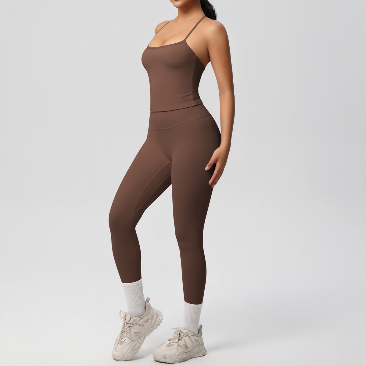 Back Tight Exercise Yoga Clothes Suit