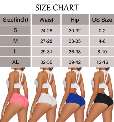 Hip Lifting Yoga Shorts Sports V Back