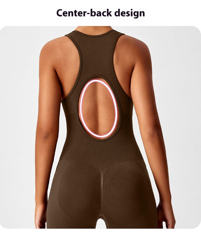 One-piece Yoga Pants Running Fitness Jumpsuit