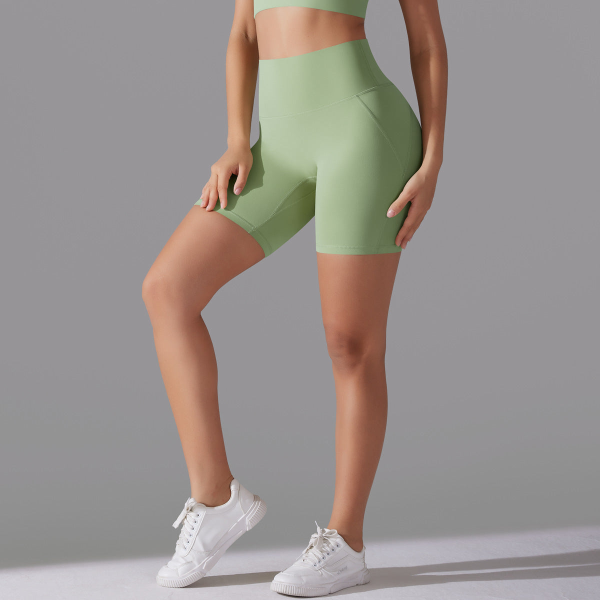 Women's High Waist Yoga Shorts