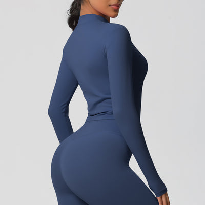 Women's Sports Tight Long Sleeve Yoga Wear Top